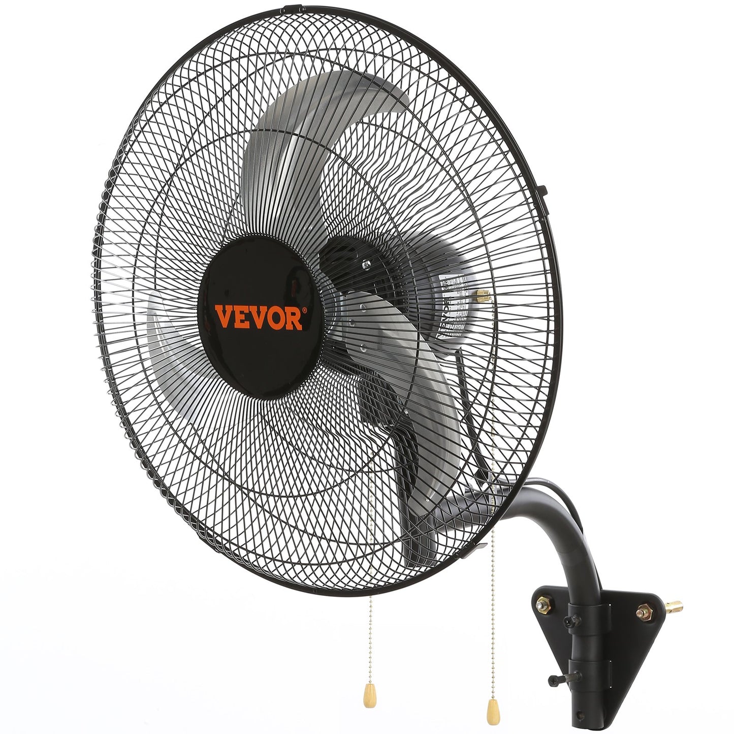 Wall fan Metal 44.5cm Ventilation 3 speeds