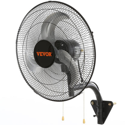 Wall fan Metal 44.5cm Ventilation 3 speeds