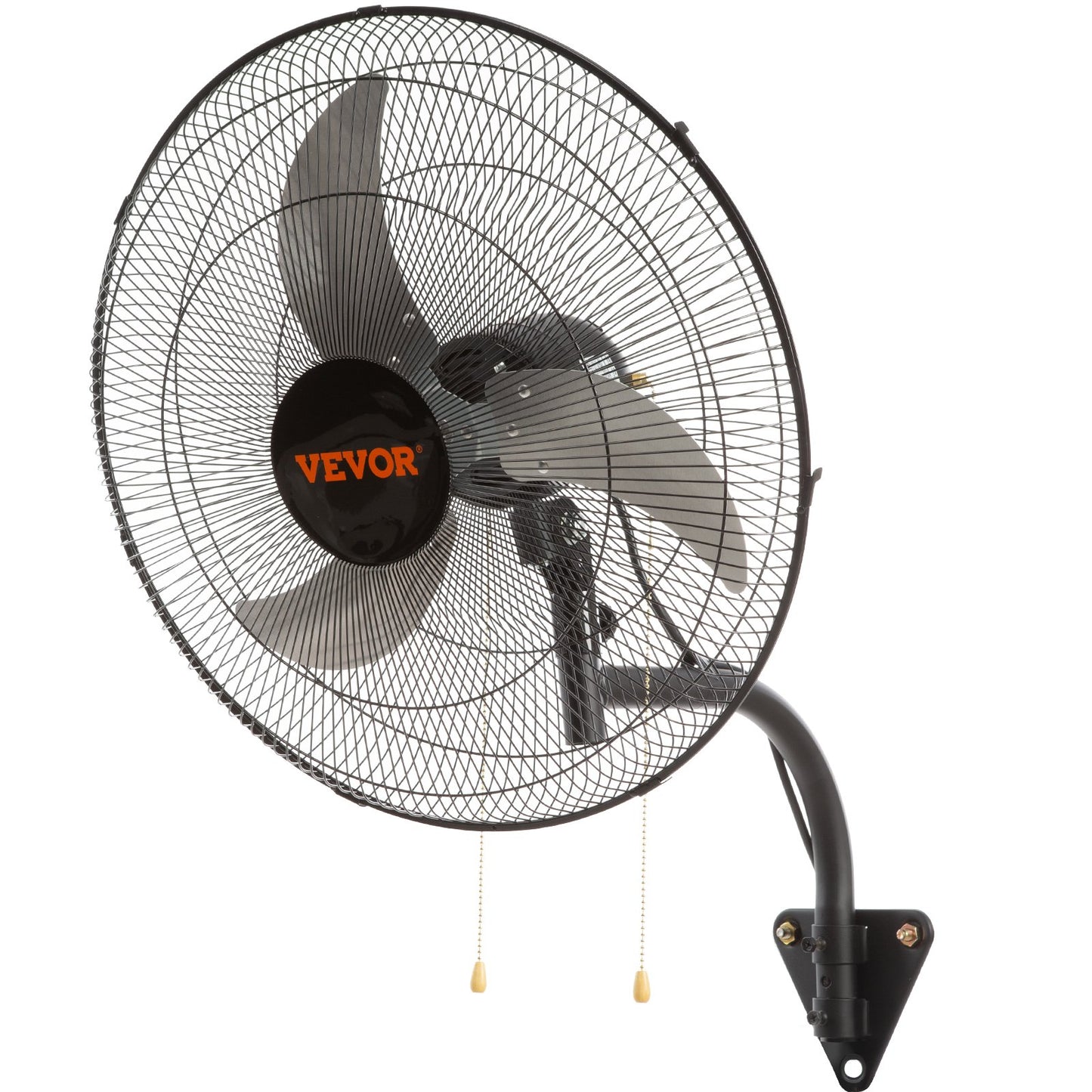 Wall fan Metal 44.5cm Ventilation 3 speeds