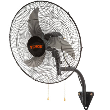 Wall fan Metal 44.5cm Ventilation 3 speeds