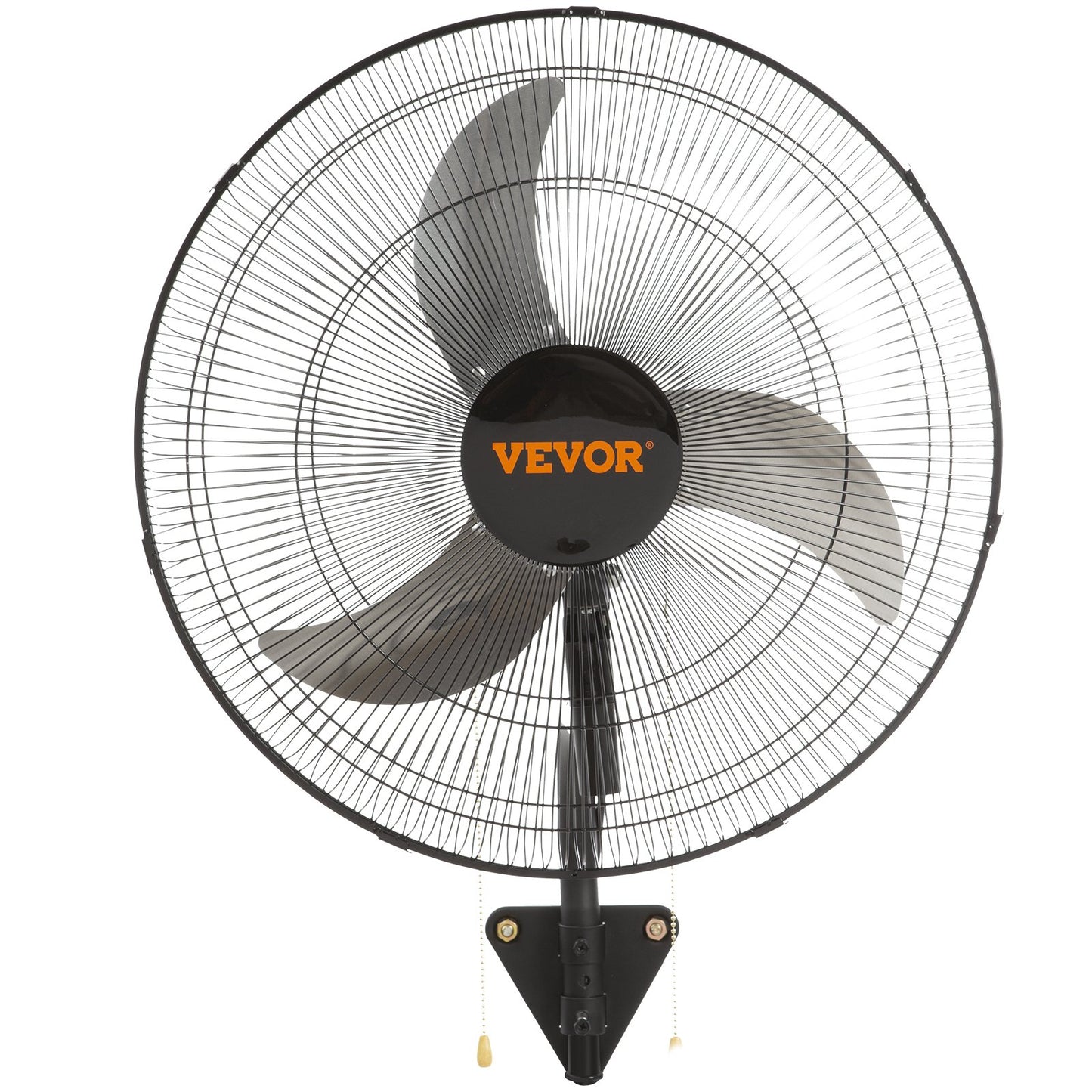 Wall fan Metal 49 cm Ventilation 3 speeds