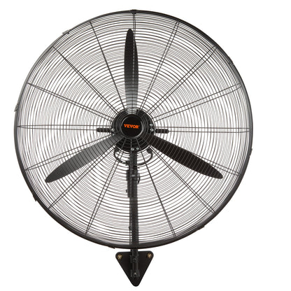 Oscillating Wall Mist Fan Metal 74.9 cm 3 Speeds