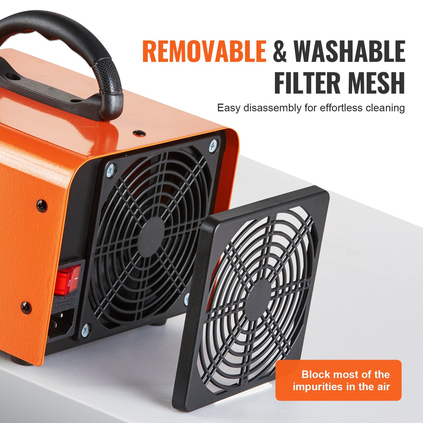 Ozon Generator 12000mg/h Ozon Machine Doft Remover med 0-120min timer