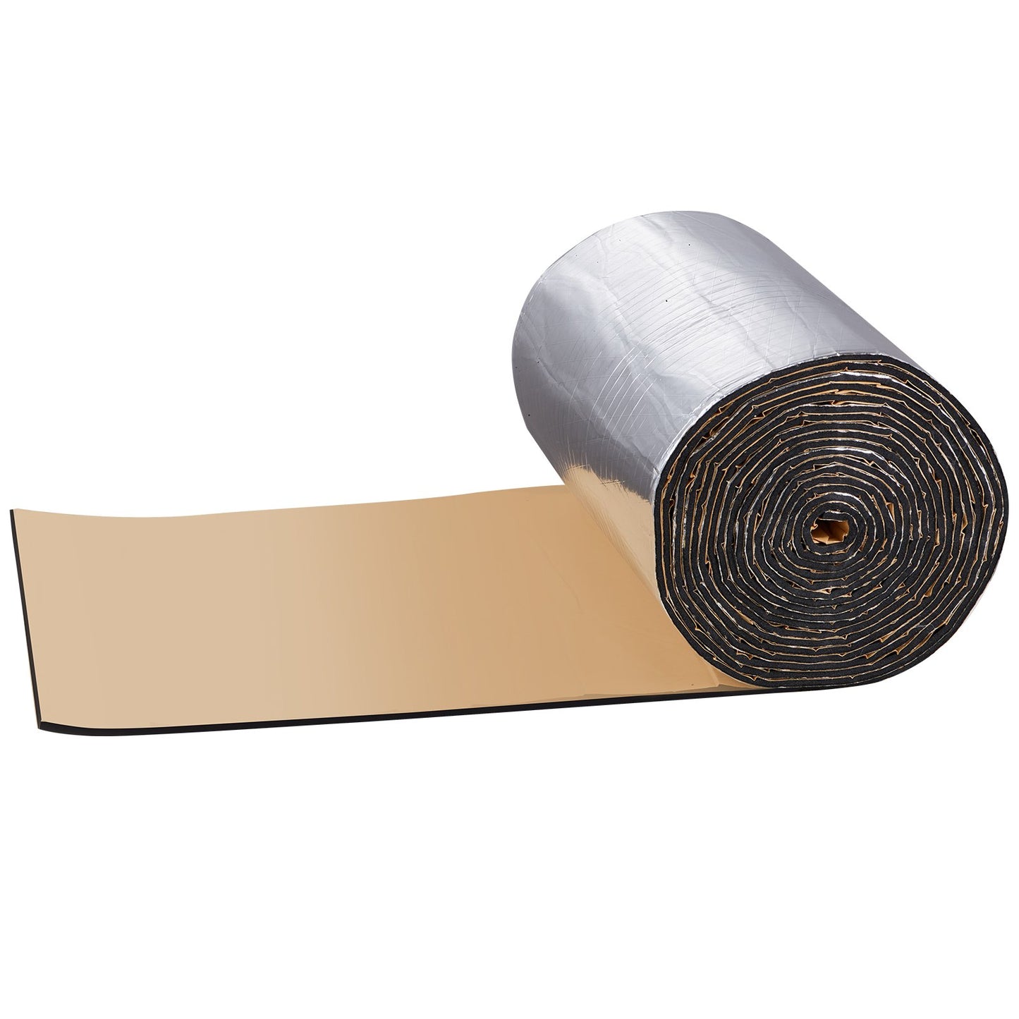 Billjuddämpande matta, 200 mil 3,3 kvm billjuddämpare, högdensitetsskum ljuddämpare Material & värmebarriär, dubbellager vattentät struktur akustisk isoleringsmatta