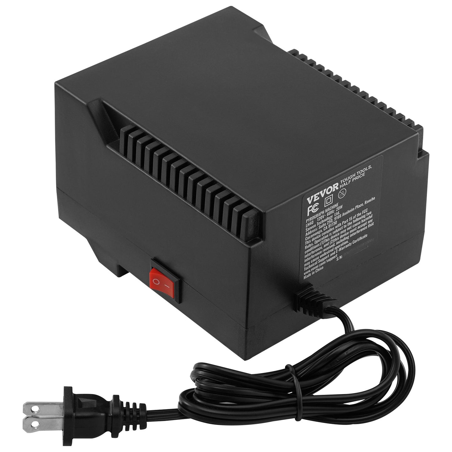 Wood Burning Kit 200~700°C Adjustable Pyrography Pen Burner 23 Wire Tips