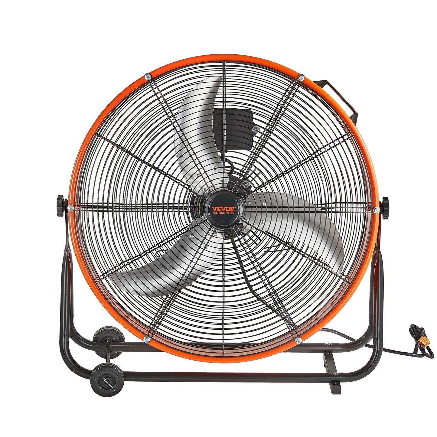 Drum Fan 24 Inch High Speed Industrial Use 3 Speed Timer for Warehouse