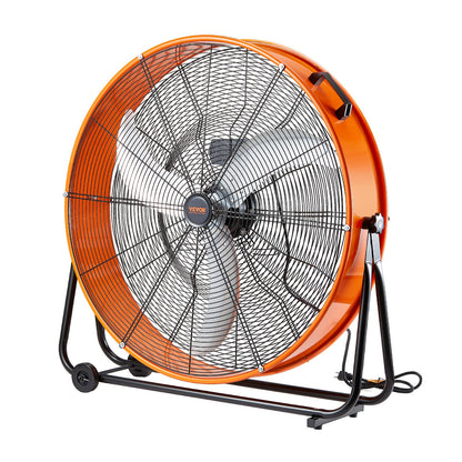 Drum Fan 30 Inch High Speed Industrial Use 3-Speed 13000CFM for Warehouse