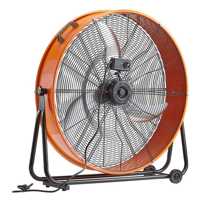 Drum Fan 30 Inch High Speed Industrial Use 3-Speed 13000CFM for Warehouse