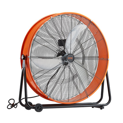 Drum Fan 30 Inch High Speed Industrial Use 3-Speed 13000CFM for Warehouse