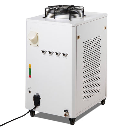 Industrivattenkylare CW6000, 1500W vattenkylsystem med kompressor, 15 l vattentankkapacitet, 65 l/min Max flödeshastighet, för kylmaskin för CO2-lasergraveringsmaskin