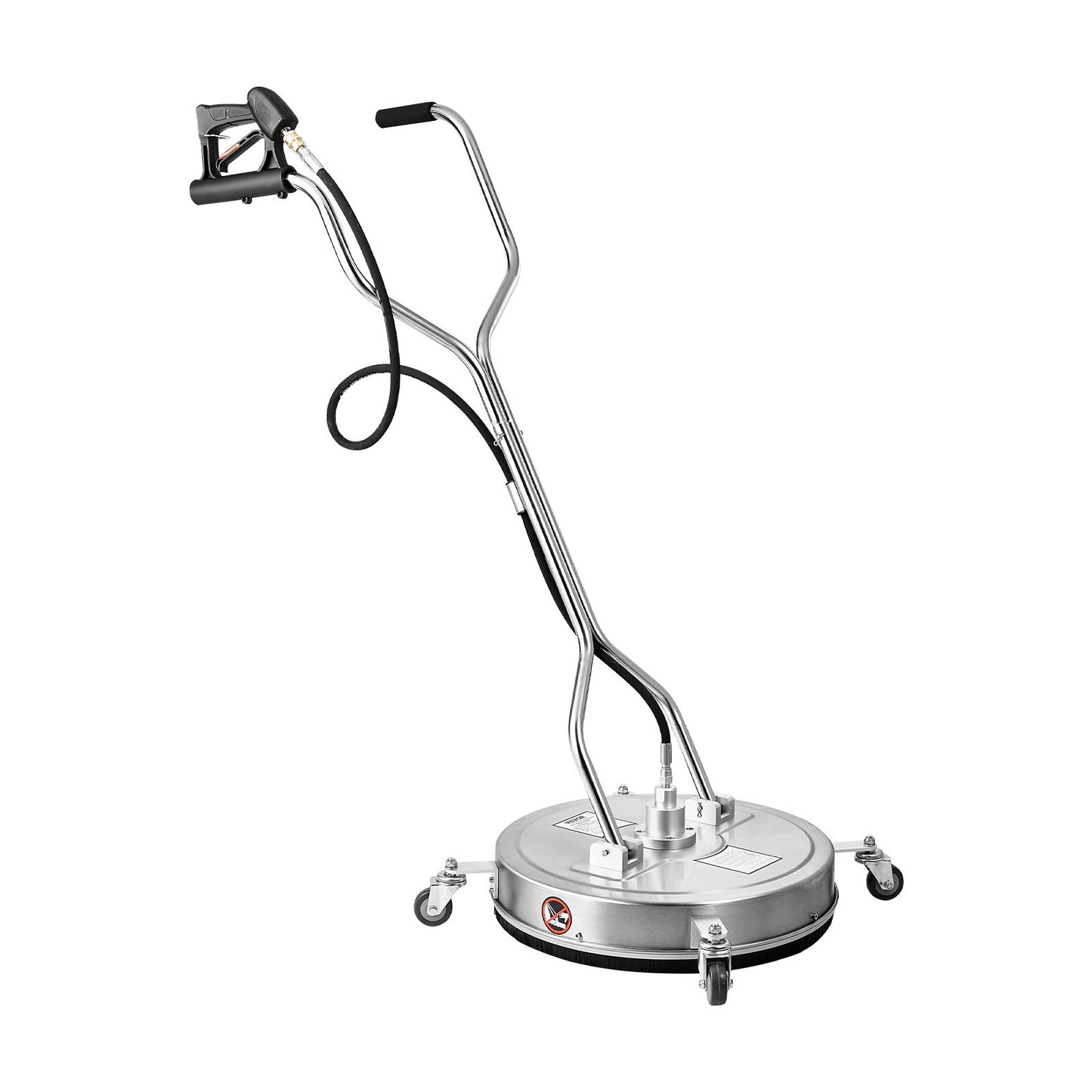 22" högtryckstvätt Ytrengöring 4 hjul Dubbla handtag 4000 Max PSI