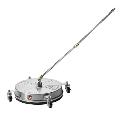 16,5" Hochdruckreiniger, Oberflächenreinigung, 4 Räder, Edelstahl, 4000 Max PSI