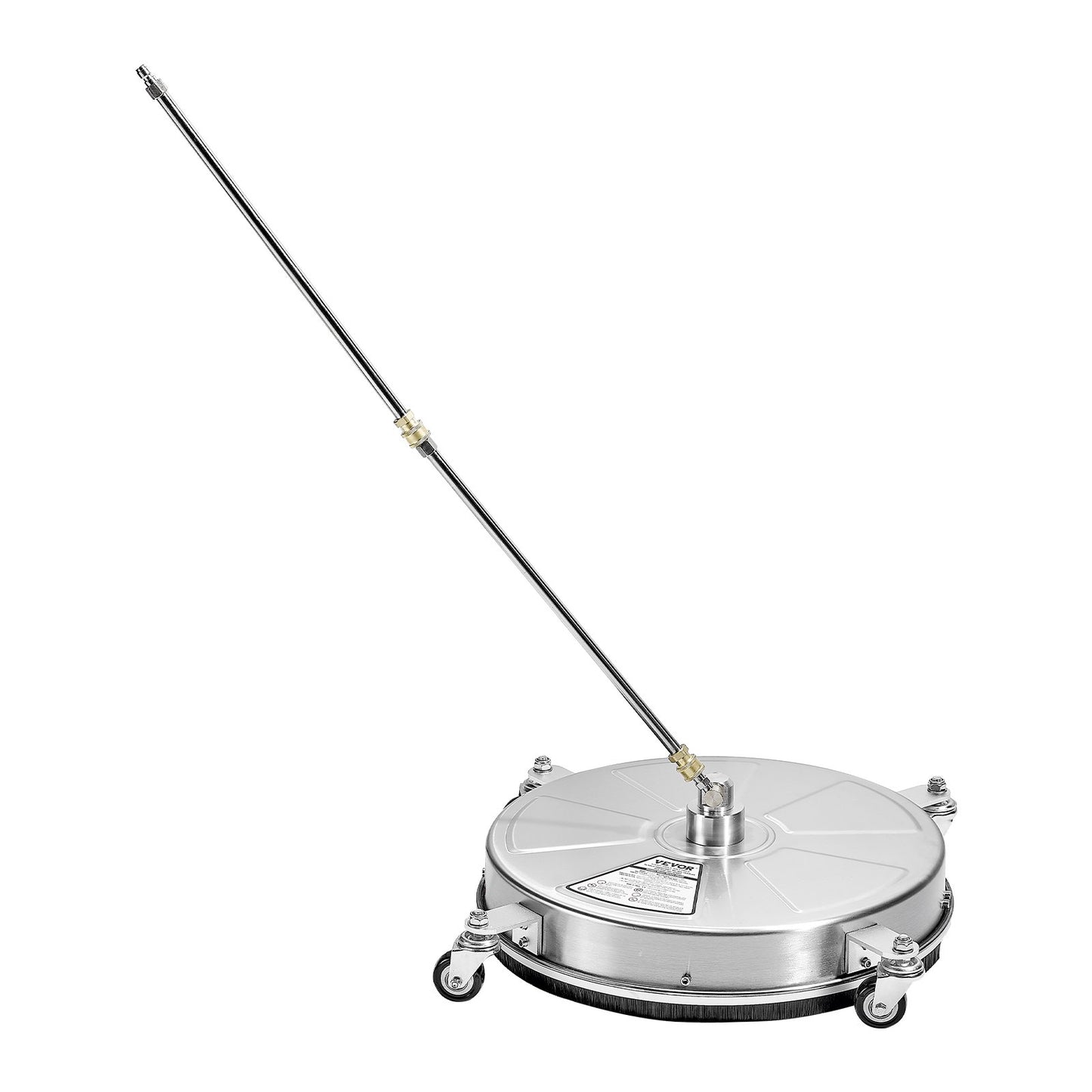 18" Hochdruckreiniger, Oberflächenreinigung, 4 Räder, 4000 Max PSI, 2 verlängerte Stäbe