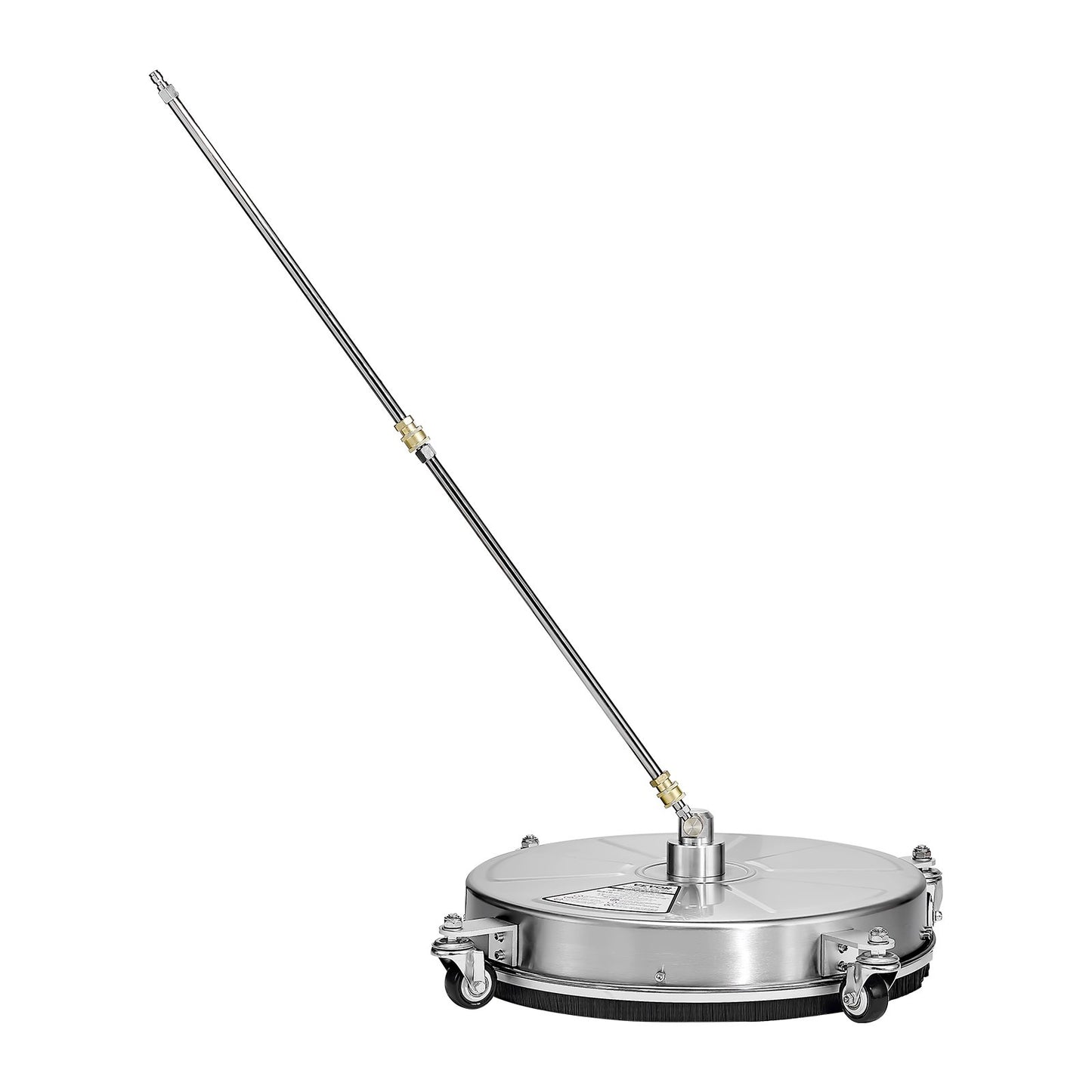 18" Hochdruckreiniger, Oberflächenreinigung, 4 Räder, 4000 Max PSI, 2 verlängerte Stäbe