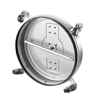 21" Hochdruckreiniger, Oberflächenreinigung, 4 Räder, Doppelgriffe, 4000 Max PSI