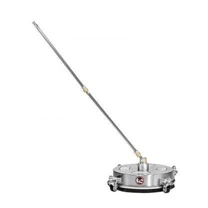 14" högtryckstvätt Ytrengöring 4 hjul 4000 Max PSI 2 förlängda stavar