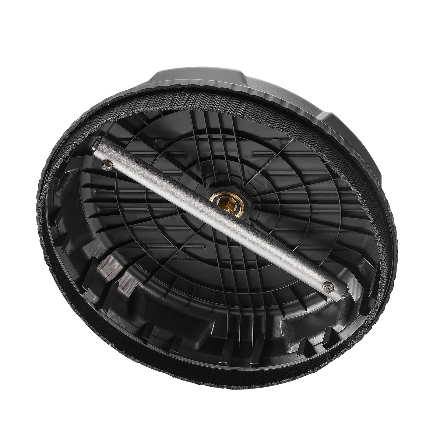 15" Hochdruckreiniger, Oberflächenreinigung, 4 Räder, 3000 Max PSI, Kunststoff, Schwarz