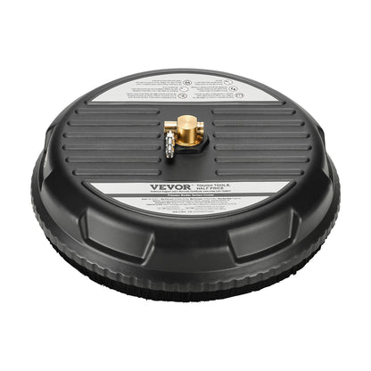 15" Hochdruckreiniger, Oberflächenreinigung, 4 Räder, 3000 Max PSI, Kunststoff, Schwarz