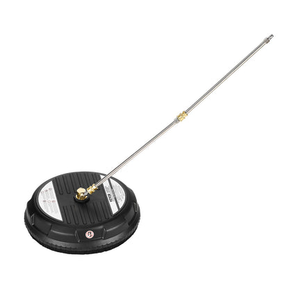 15" högtryckstvätt Ytrengöring 3000 Max PSI plast 2 förlängda stavar