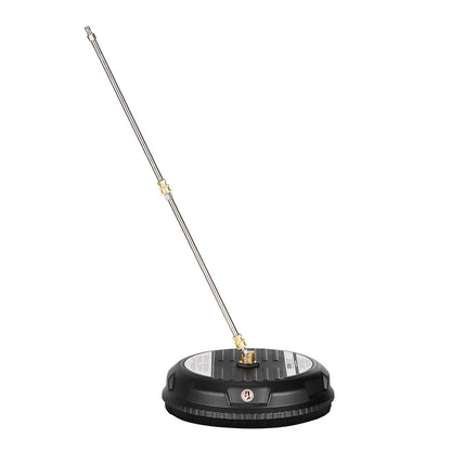 15" högtryckstvätt Ytrengöring 3000 Max PSI plast 2 förlängda stavar