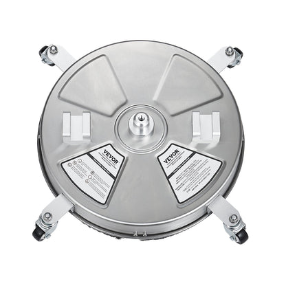 18" högtryckstvätt Ytrengöring 4 hjul Dubbla handtag 4000 Max PSI