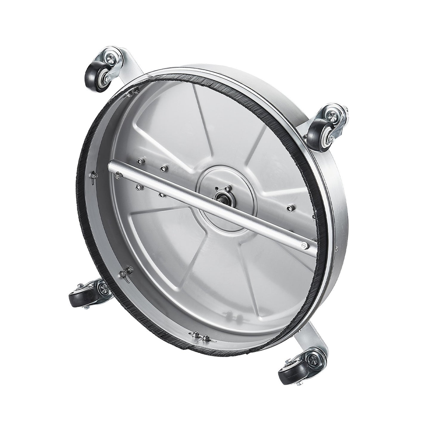 18" högtryckstvätt Ytrengöring 4 hjul Dubbla handtag 4000 Max PSI