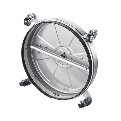 18" högtryckstvätt Ytrengöring 4 hjul Dubbla handtag 4000 Max PSI