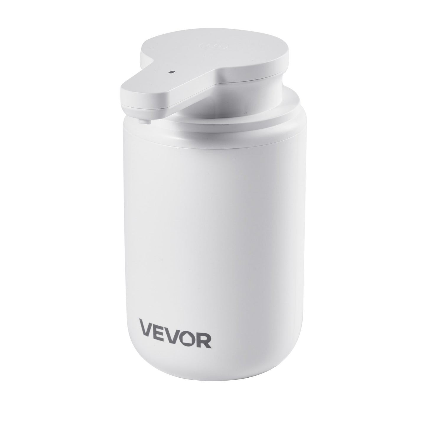 Soap Dispenser, 300 ml / 10 oz, Rechargeable Automatic Hand Soap Dispenser with Pump, 2 Adjustable Levels, Modern Touchless Liquid Foam Container with Indicator for Bathroom and Kitchen, White