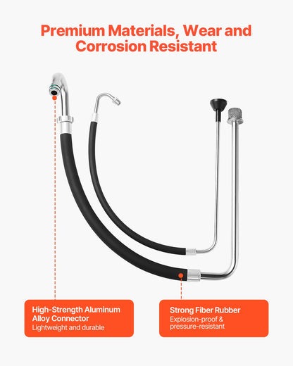 Sugslangsrör och återflödesledningssatser Airless färgsprutor Verktygsdel