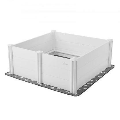 Welpenbox 122x122x46 cm mit höhenverstellbarer Tür für große Hunde | EU