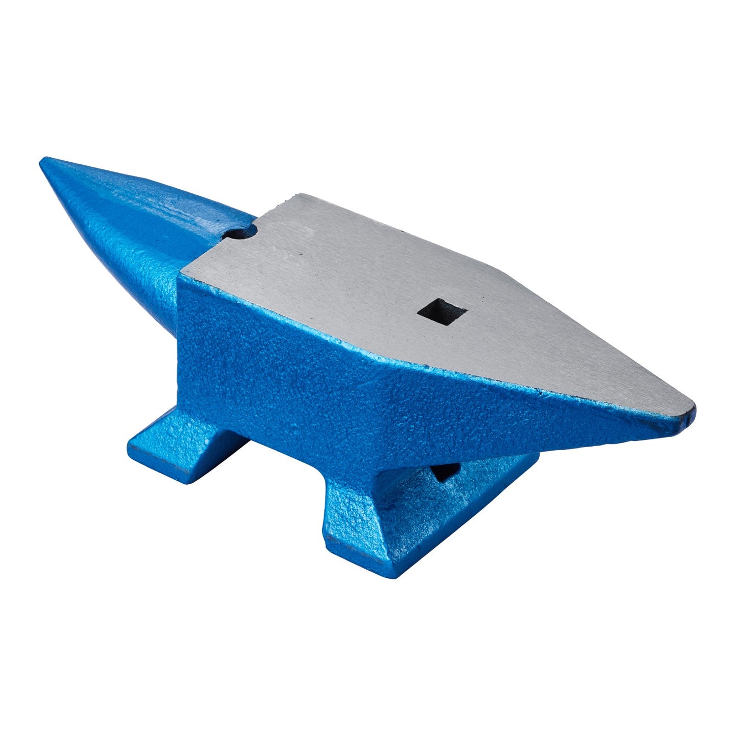 Single Horn Anvil 22Lbs Steel Anvil Blacksmith for Sale Forge Steel Tools with Round and Square Hole and Equipment Anvil Rugged Blacksmith Jewelers Durable and Robust Metalsmith Tool