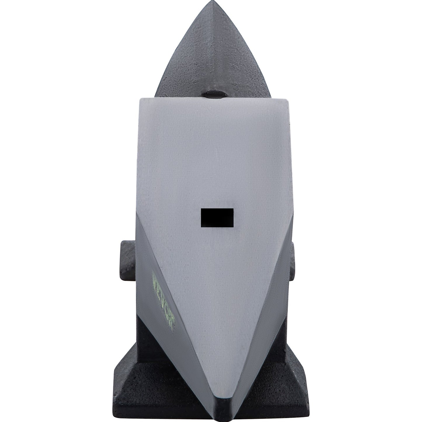 Cast Iron Anvil, 132 Pound (60 kg) Single Horn Anvil with Large Countertop and Stable Base, Sturdy High Hardness Anvil with Round Horns, Blacksmith, for Bending, Shaping