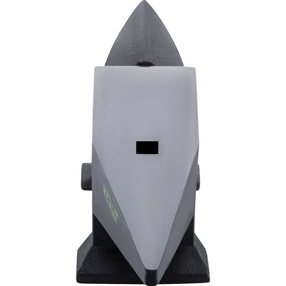 Cast Iron Anvil, 132 Pound (60 kg) Single Horn Anvil with Large Countertop and Stable Base, Sturdy High Hardness Anvil with Round Horns, Blacksmith, for Bending, Shaping