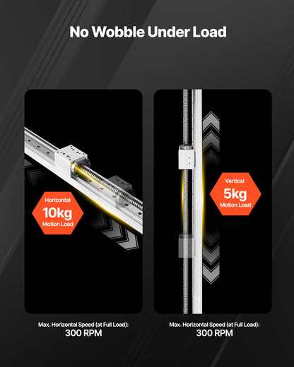 Linear Guide, 1000 mm Stroke Work Size, Ball Screw Motion CNC Linear Guide Stage Actuator, Motorized Nema 23 Stepper Motor, High Precision, for Engraving Machine CNC Milling Machine 3D Printer