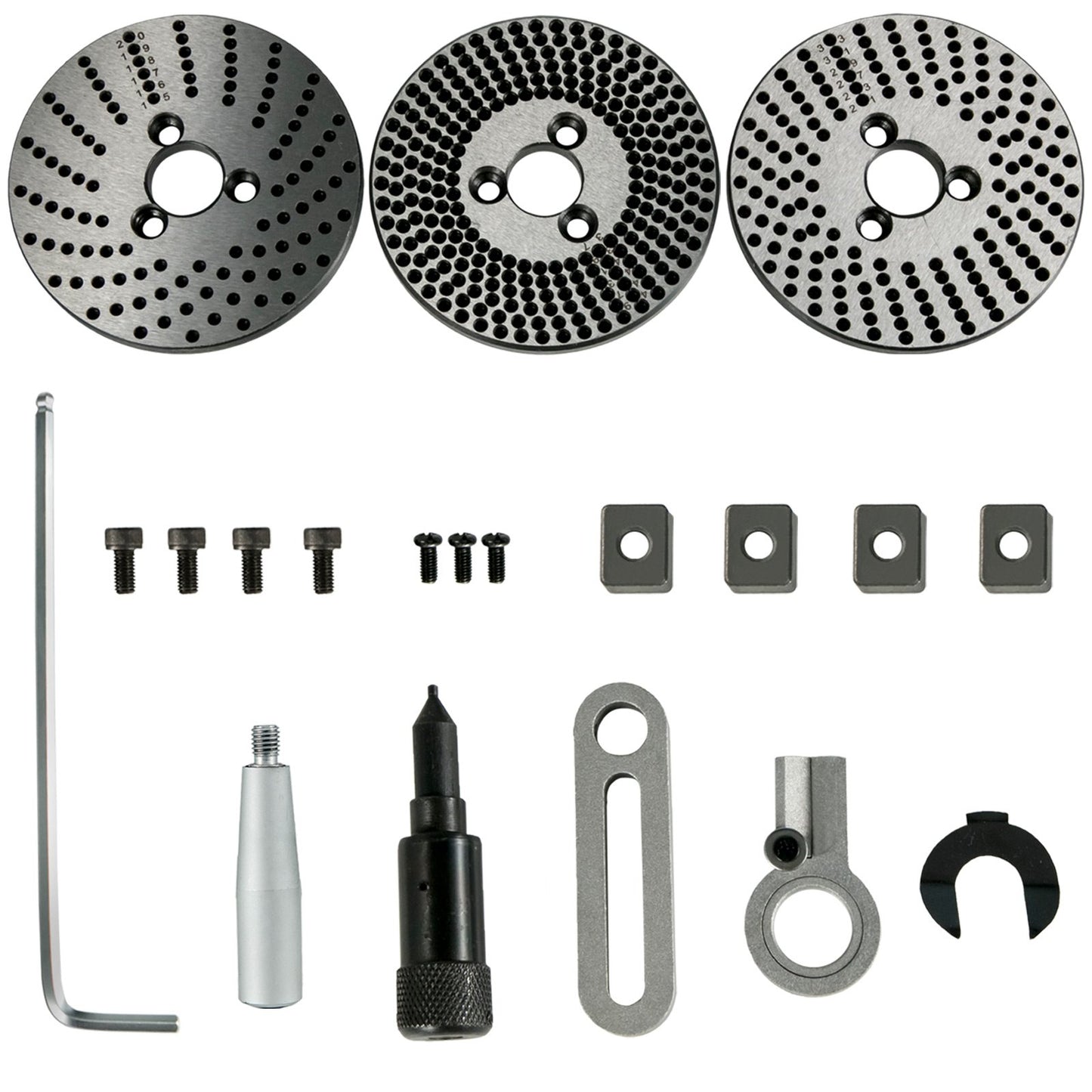 Rotary Table 6inch(150mm) Horizontal Vertical Milling Table 2/5inch(10mm) 4-Slot Milling Rotary Table MT-2 Rotary Table for Milling with Indexing Plate Set for Precision Milling Drilling