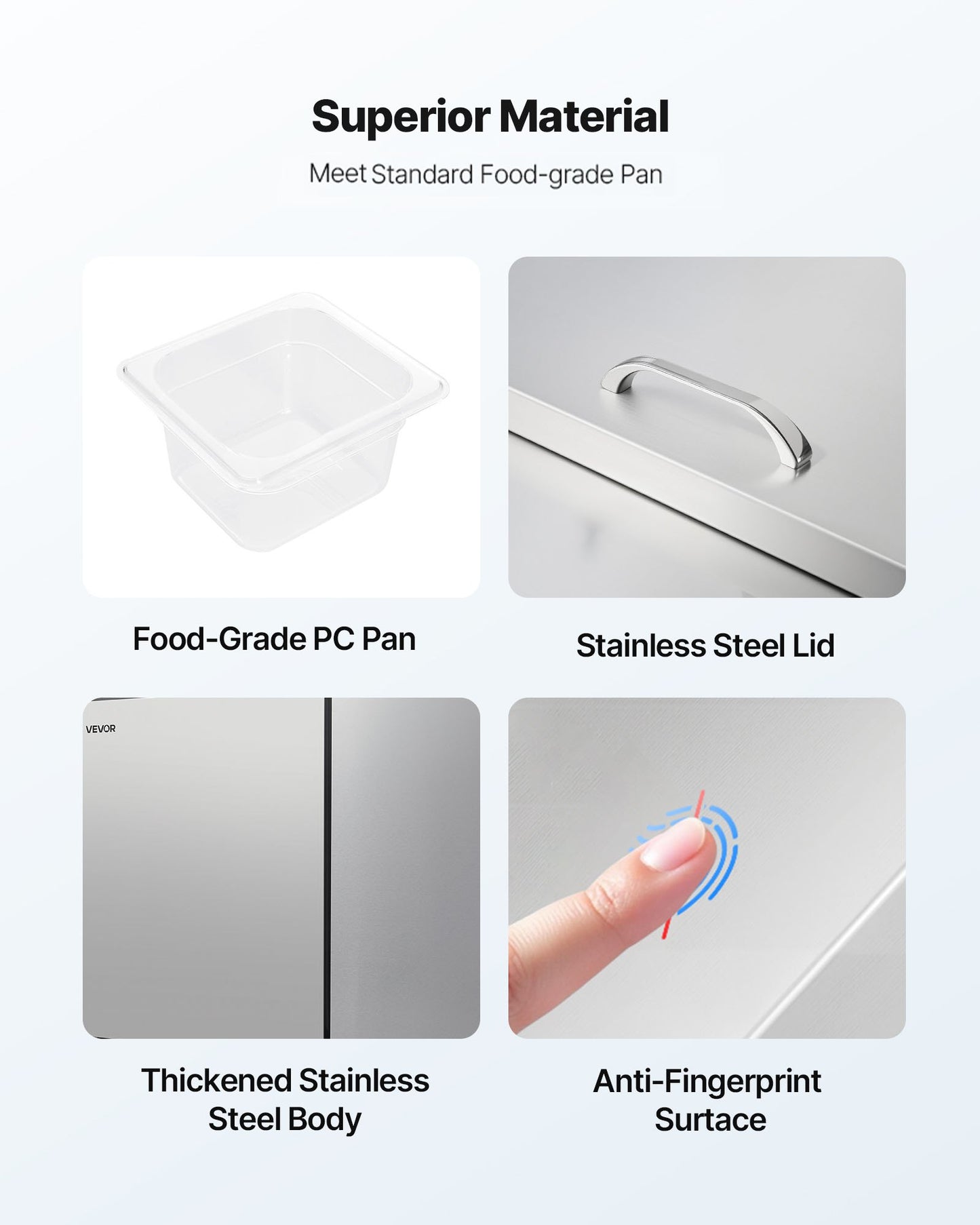 72"W Commercial Refrigerator, 18.7 Cu. Ft Sandwich Prep Refrigerated Table, Mega Top Food Prep Fridge with 18 Pans and Cutting Board, Stainless Steel Salad Prep Cooler for Restaurant, Food Truck