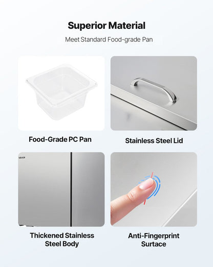 60"W Commercial Refrigerator, 15.4 Cu. Ft Sandwich Prep Refrigerated Table, Mega Top Food Prep Fridge with 24 Pans and Cutting Board, Stainless Steel Salad Prep Cooler for Restaurant, Food Truck