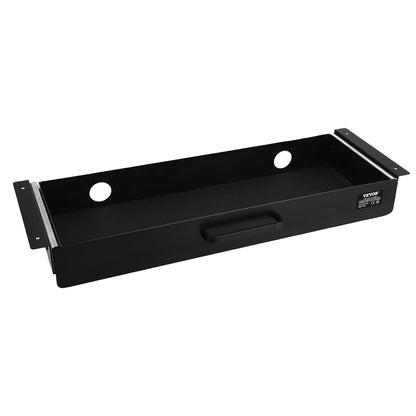 58cm Under Desk Drawer Organizer Pull Out Drawer Space Saver Home Office