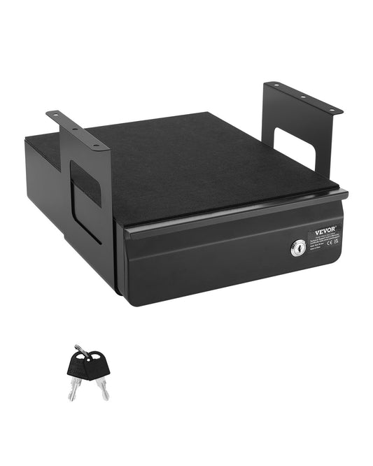 33cm abschließbar unter Schreibtisch Schublade Organizer Pull Out Schublade Home Office