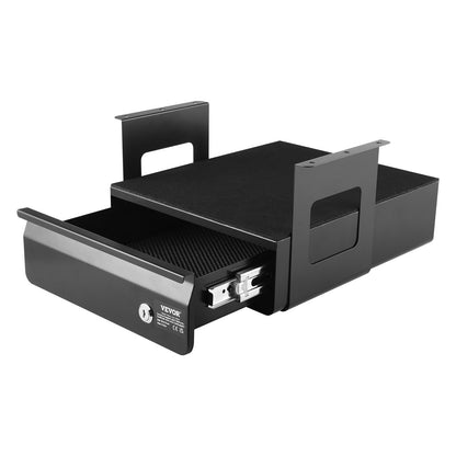 33cm abschließbar unter Schreibtisch Schublade Organizer Pull Out Schublade Home Office