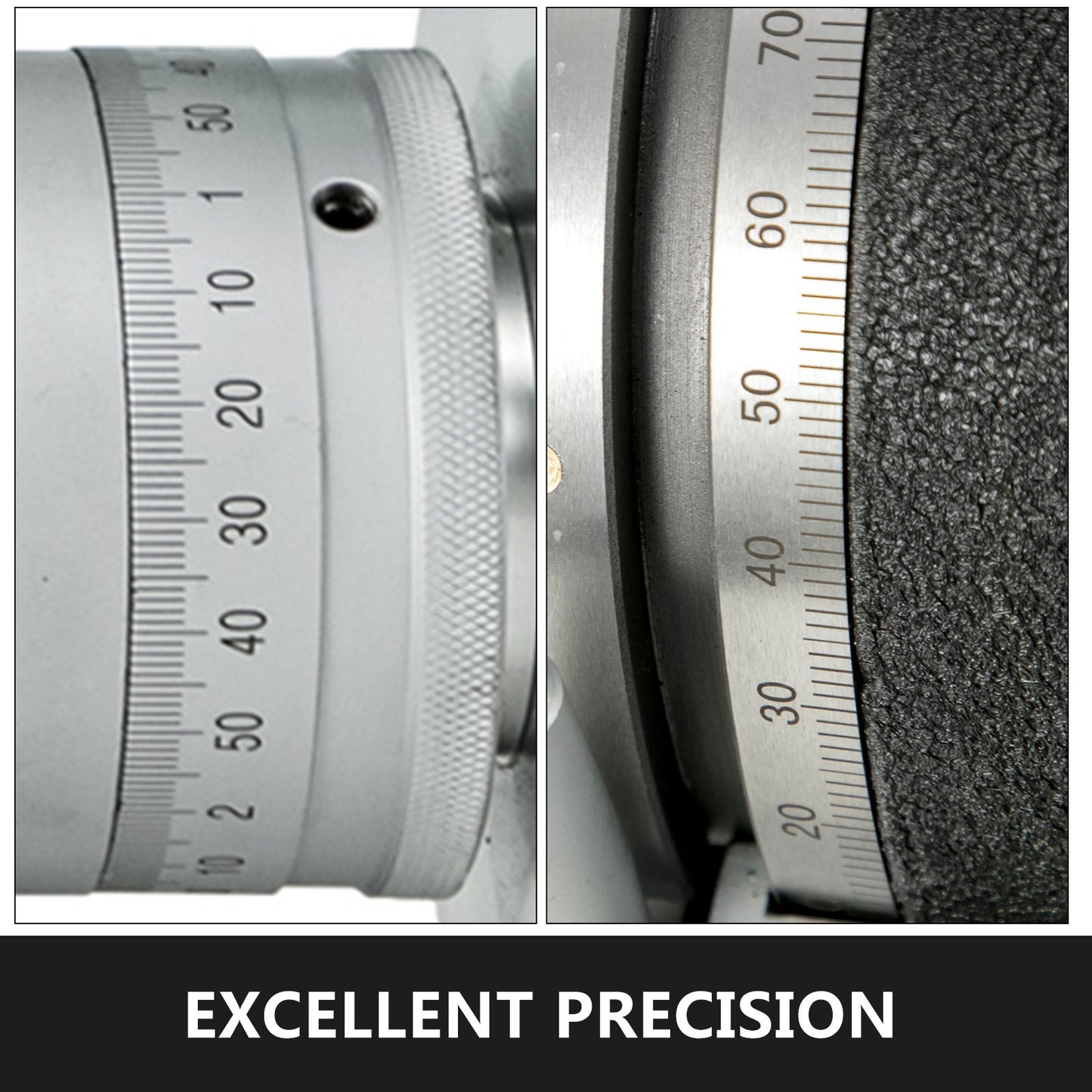 Rotary Table 8Inch Horizontal Vertical HV8 Precision 3MT Milling Drilling Machine Vernier Reading Milling Drilling Boring