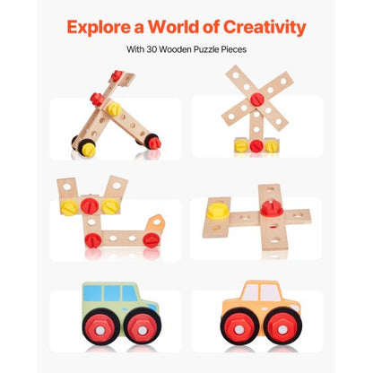 Wooden Tool Bench for Kids 3 Years+ Toy Workbench Toy Sets | EU