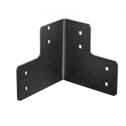 8-piece workbench corner brackets, 6.5 x 6.5 x 6.5 inches/165 x 165 x 165 mm
