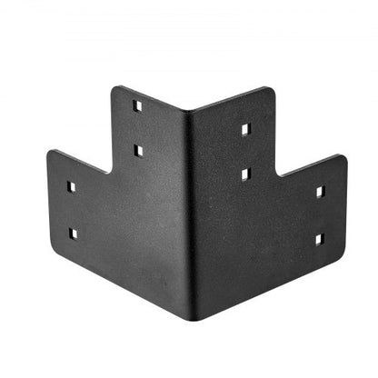 8-piece workbench corner brackets, 6.5 x 6.5 x 6.5 inches/165 x 165 x 165 mm