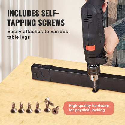 Bamboo Table Top, 70.9" x 29" x 1.5", 330 lbs Load Capacity, Universal Solid One-Piece Bamboo Desktop for Height Adjustable Electric Standing Desk Frame, Rectangular Countertop for Home & Office