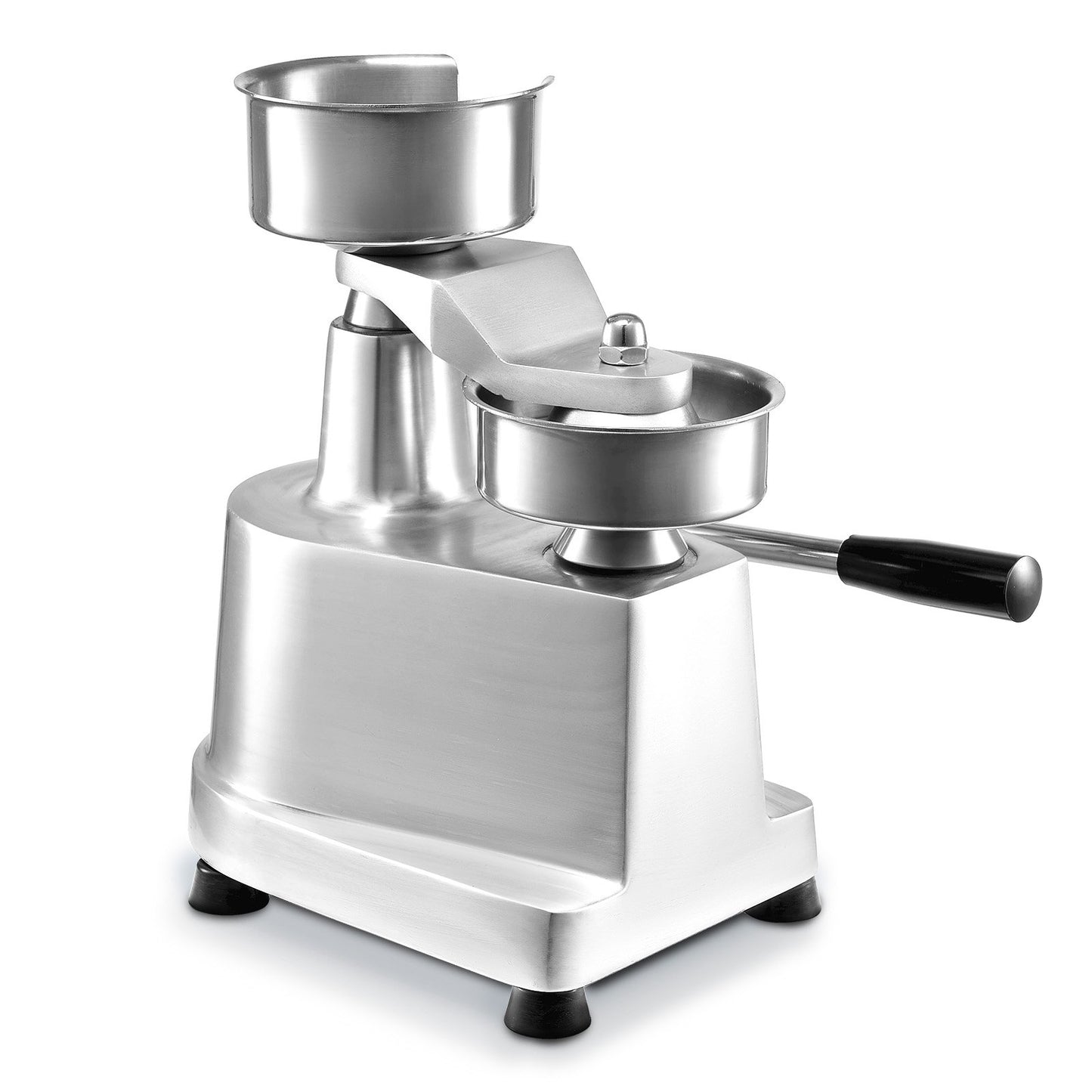 Commercial Hamburger Patty Maker, 100mm/4inch Hamburger Patty Maker, Heavy Duty Stainless Steel Food Bowl, Hamburger Press Machine, Kitchen Meat Forming Machine with 1000pcs Patty Papers