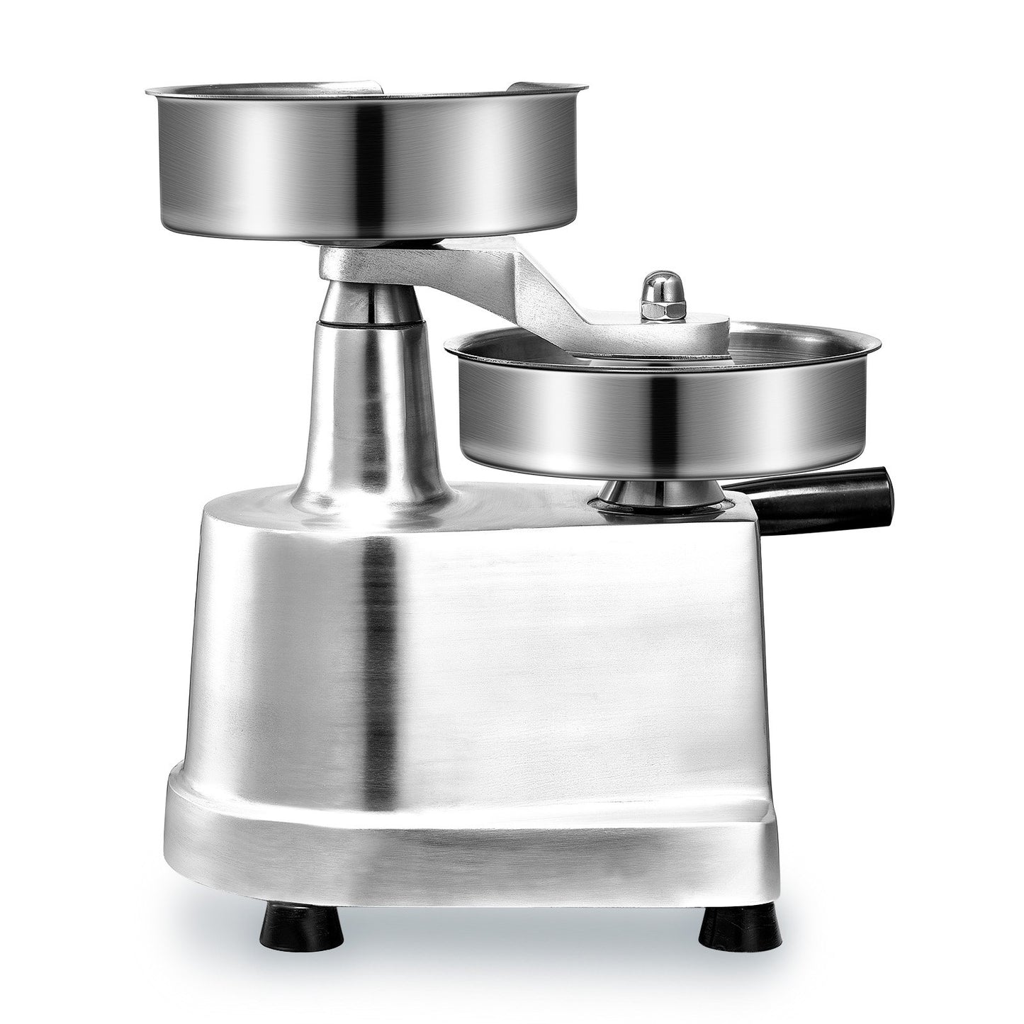 Commercial Hamburger Patty Maker, 150mm/6inch Hamburger Patty Maker, Heavy Duty Stainless Steel Food Bowl, Hamburger Press Machine, Kitchen Meat Forming Machine with 1000pcs Patty Papers