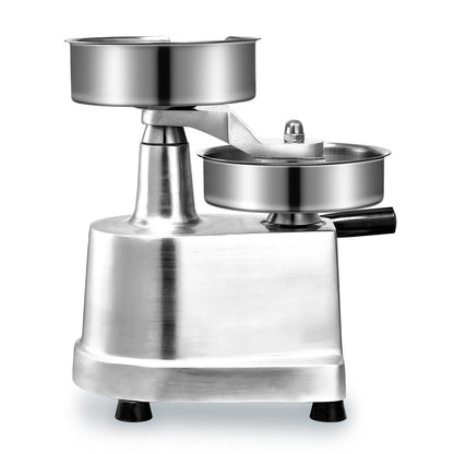 Commercial Hamburger Patty Maker, 150mm/6inch Hamburger Patty Maker, Heavy Duty Stainless Steel Food Bowl, Hamburger Press Machine, Kitchen Meat Forming Machine with 1000pcs Patty Papers