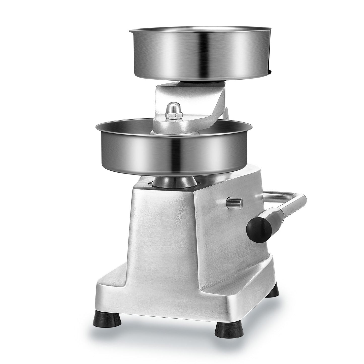 Commercial Hamburger Patty Maker, 150mm/6inch Hamburger Patty Maker, Heavy Duty Stainless Steel Food Bowl, Hamburger Press Machine, Kitchen Meat Forming Machine with 1000pcs Patty Papers
