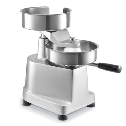 Commercial Hamburger Patty Maker, 150mm/6inch Hamburger Patty Maker, Heavy Duty Stainless Steel Food Bowl, Hamburger Press Machine, Kitchen Meat Forming Machine with 1000pcs Patty Papers